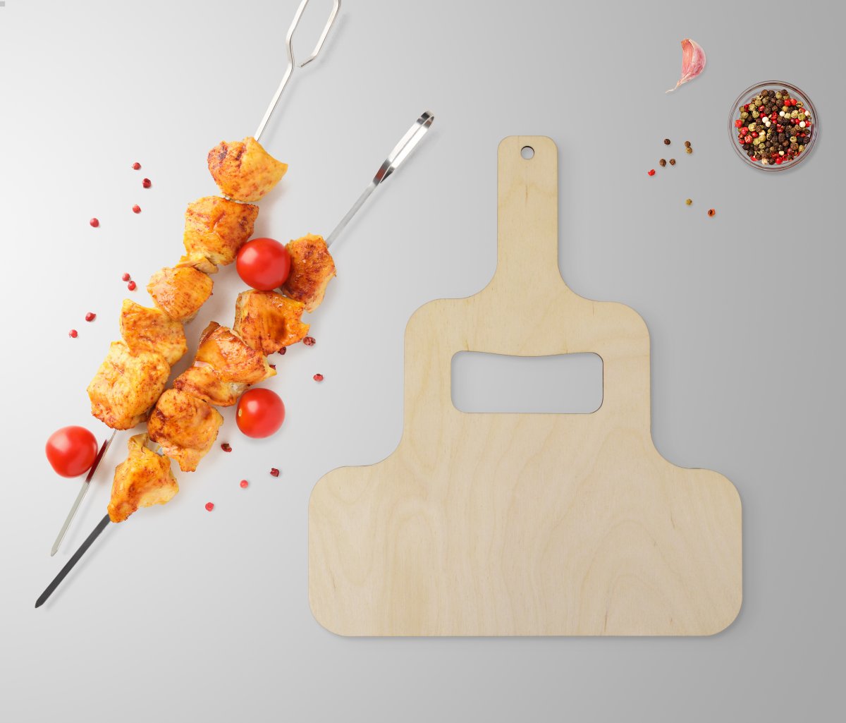 Веер на длинной ручке