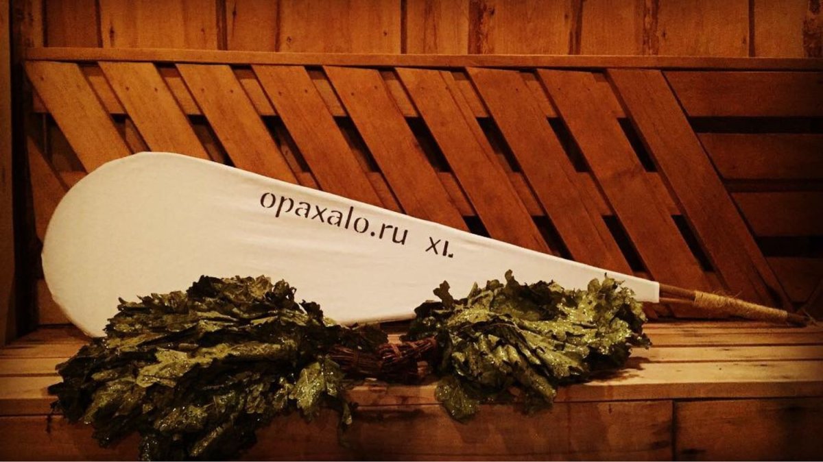 Веер опахало для бани