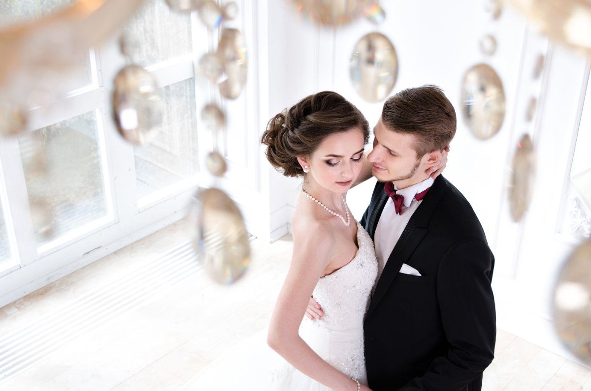 Свадебная фотосессия в студии