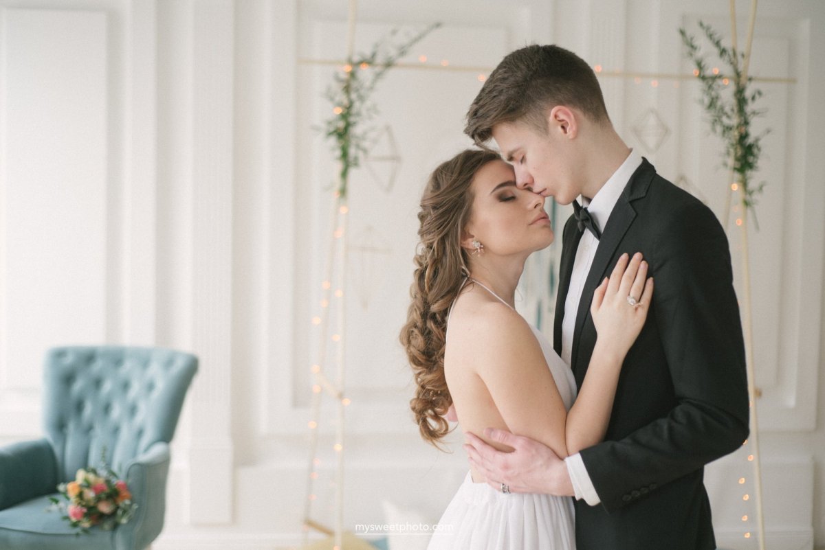 Свадебная фотосессия в студид