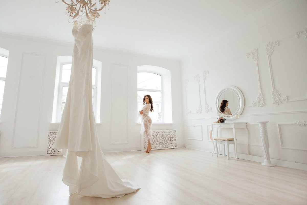 Интерьер фотостудии для невест