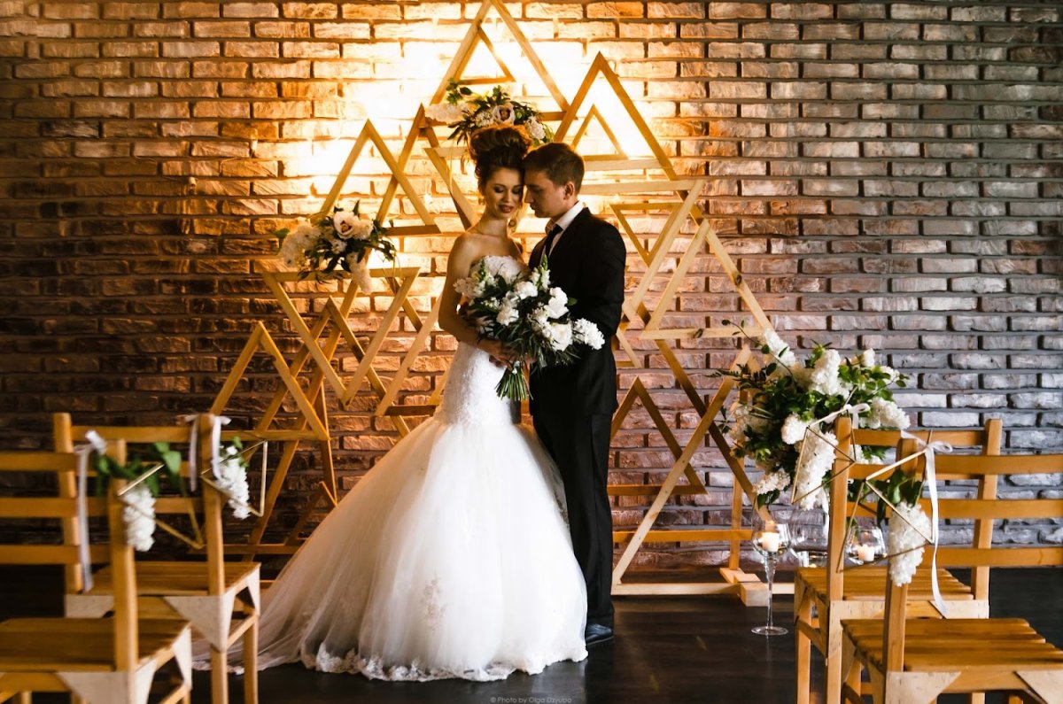 Свадебная студийная съемка