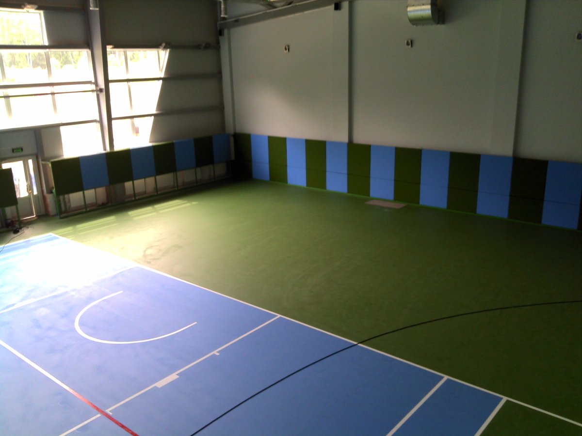 Стеновые панели для спортивных залов