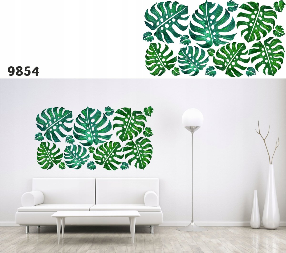 Наклейка декор на стену дерево