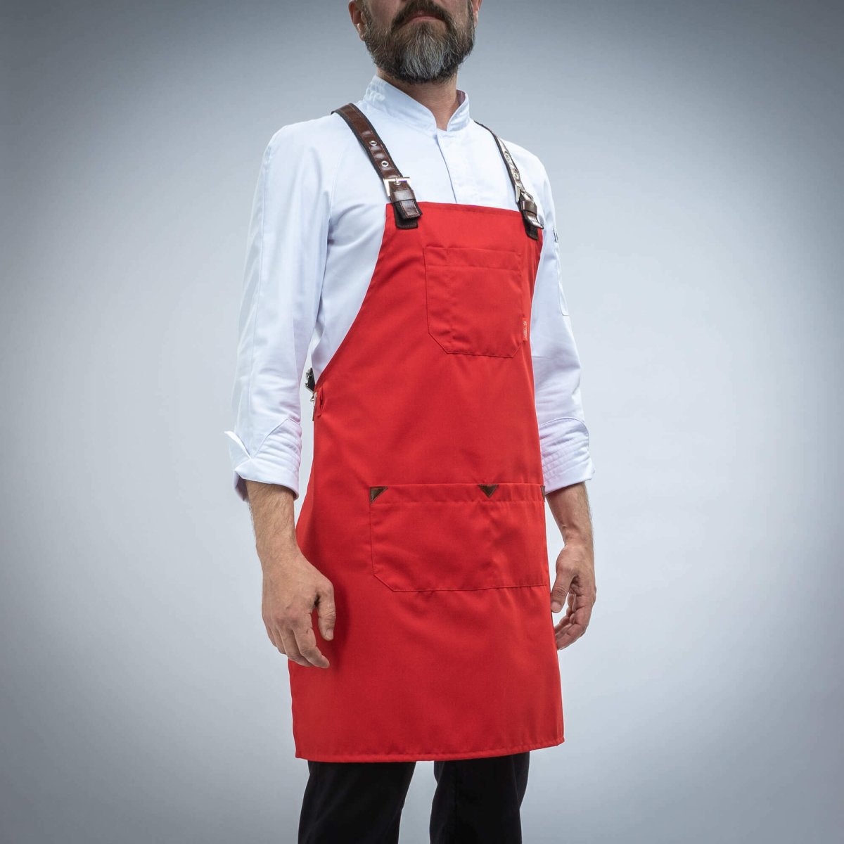 Поварская форма для девушек с фартуком