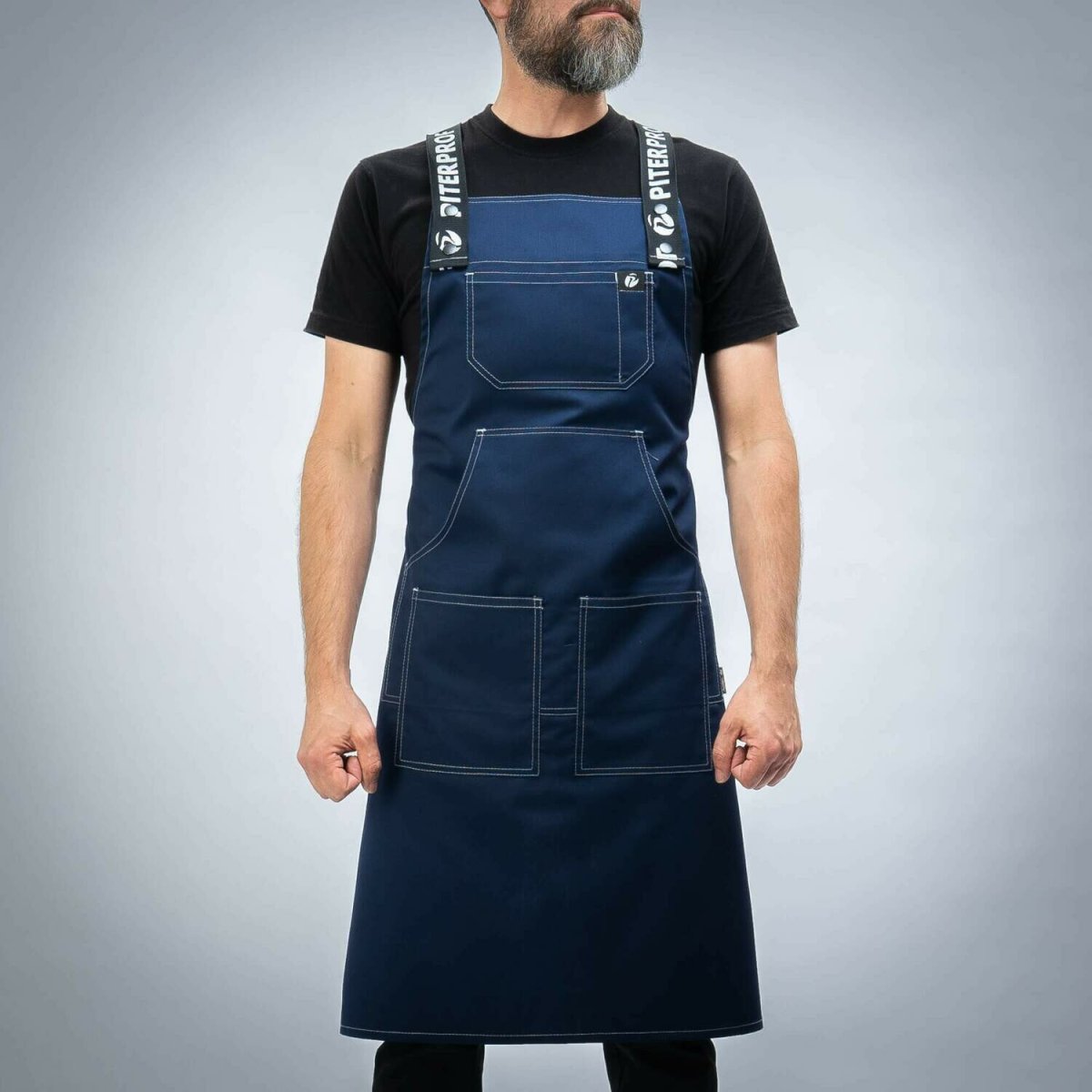 Фартук официанта с золотым