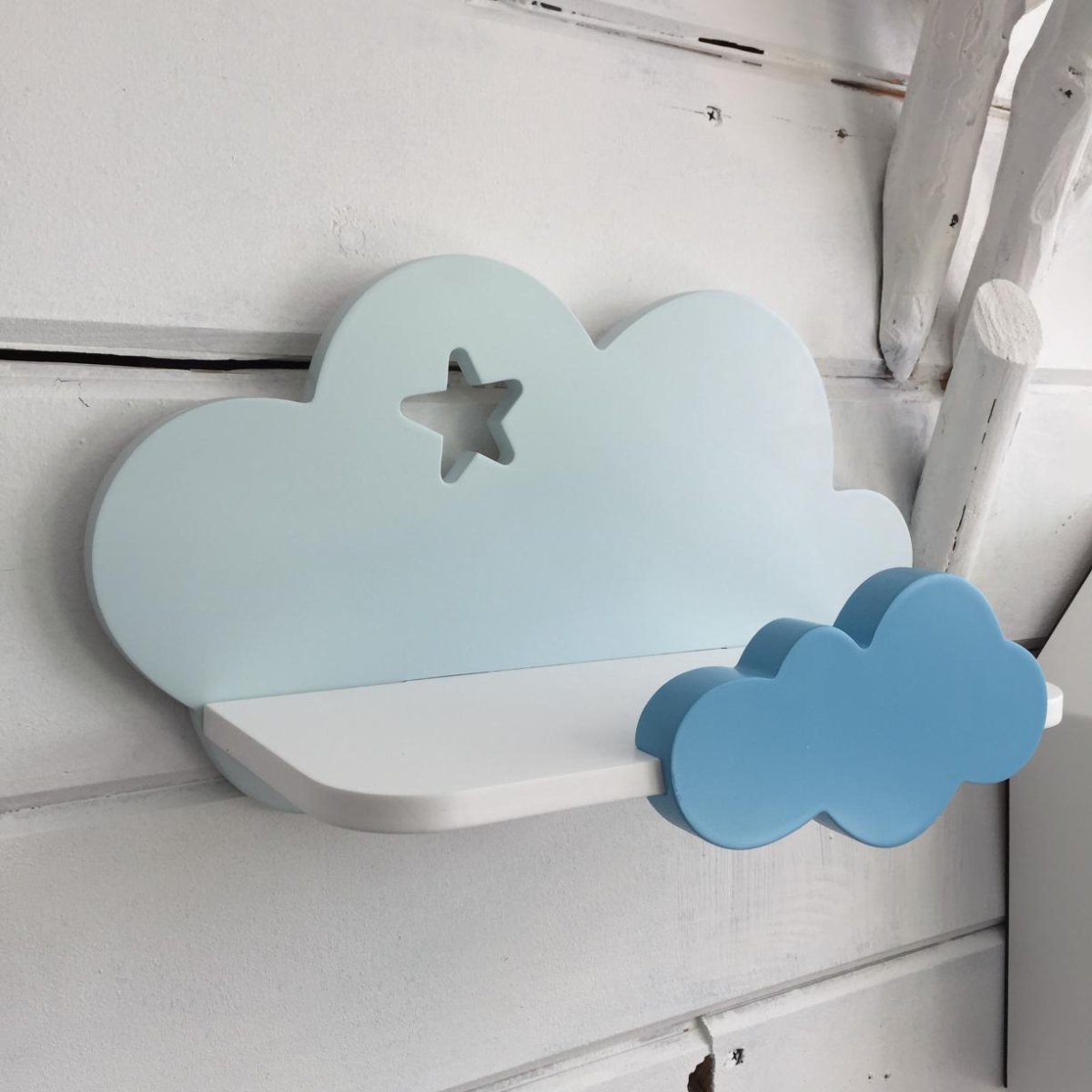 Детская полка облако