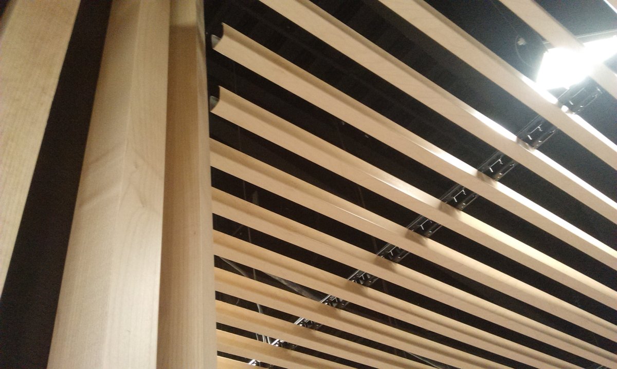 МДФ панель "вертикальные рейки" h2530