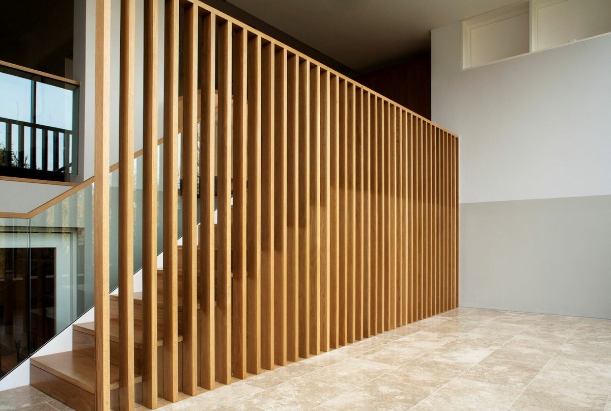 МДФ панель "вертикальные рейки" h2530