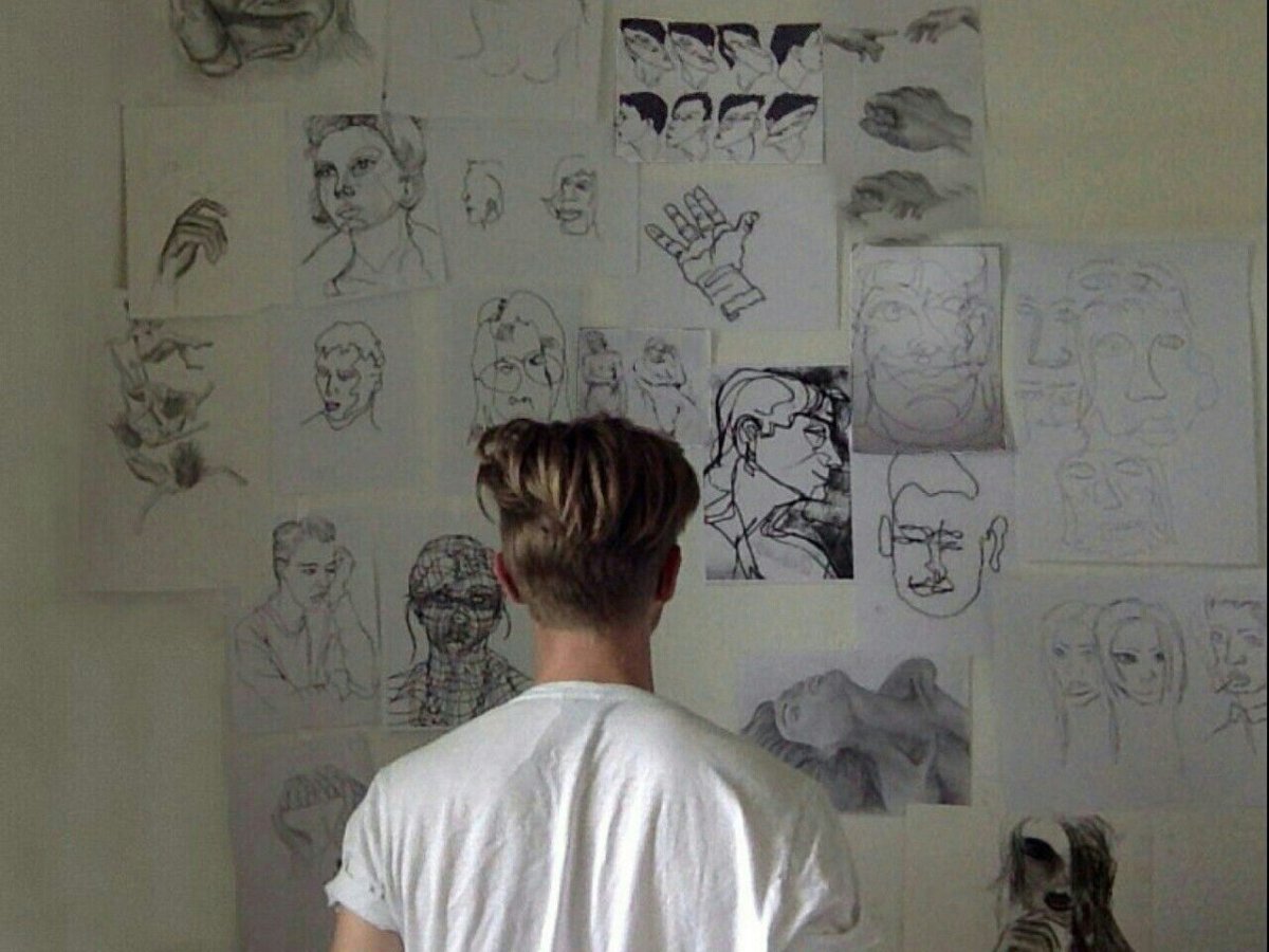 Роспись стен в начальной школе