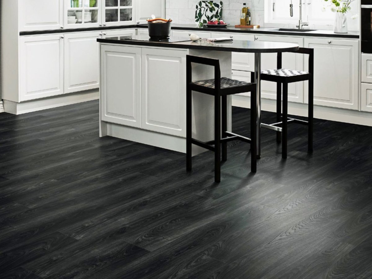 Bolon Herringbone Black