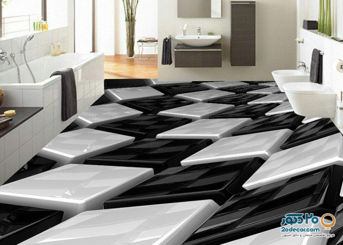 Линолеум тренд Чесс чёрный