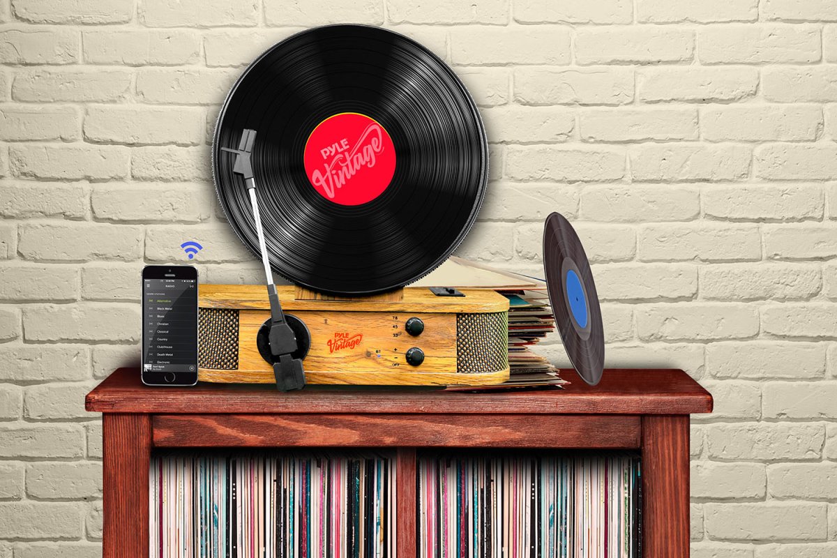 Украшение стен пластинками