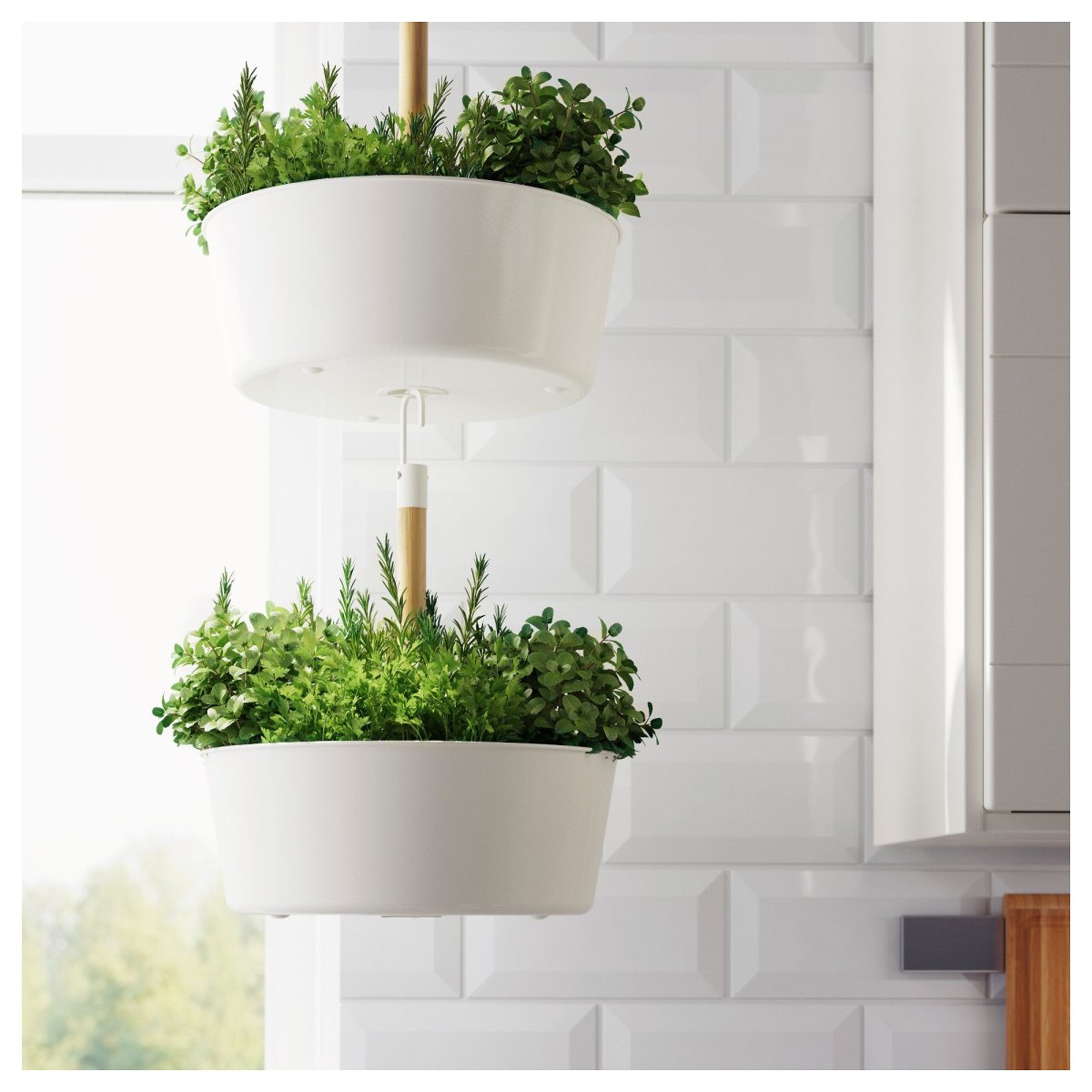 Подвесное кашпо икеа БИТТЕРГУРКА