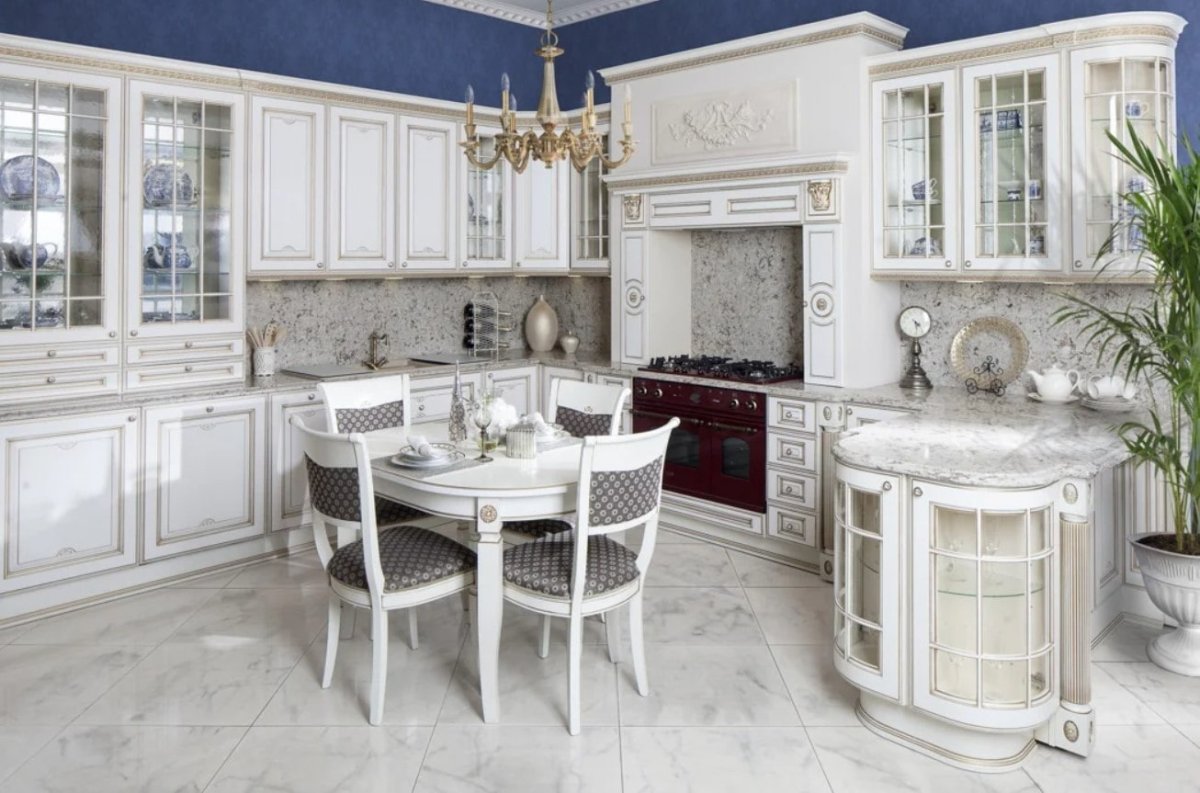 Кухня с фасадами Византия ВХЦ