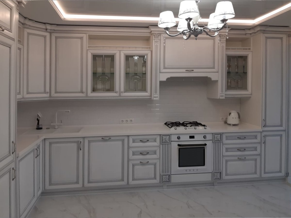 Кухня МДФ патина классика 2020