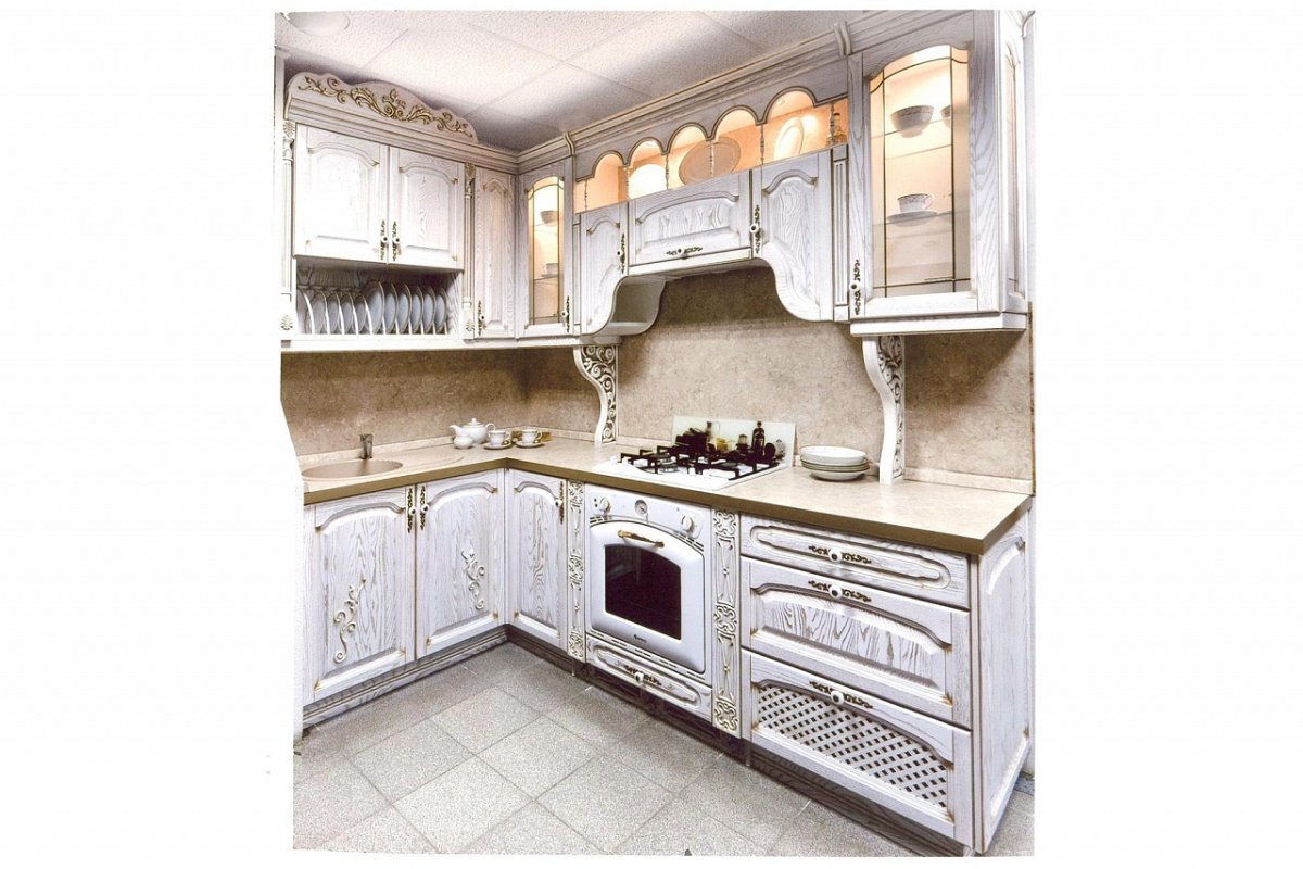 Кухня Ника де Оро белая