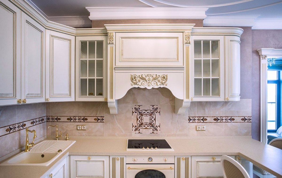 Кухня МДФ патина классика 2020