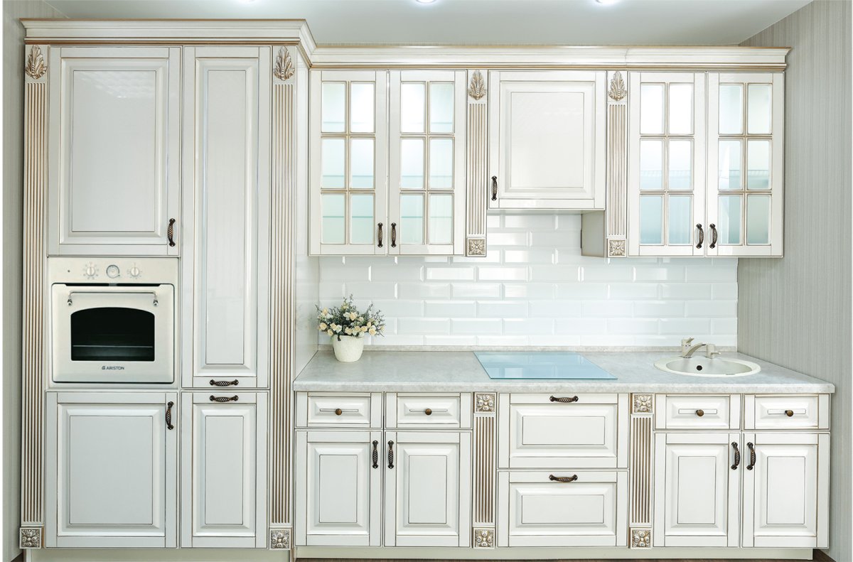 Кухня Джулия МДФ патина