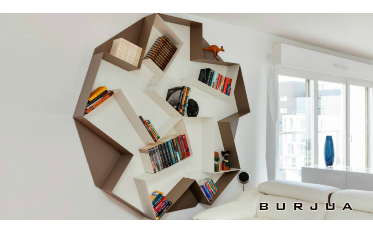 Навесная полочка в виде дерева Лаго