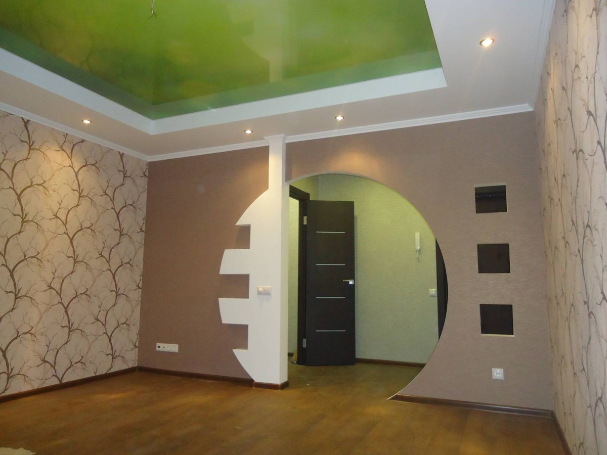 Отделка гипсокартоном