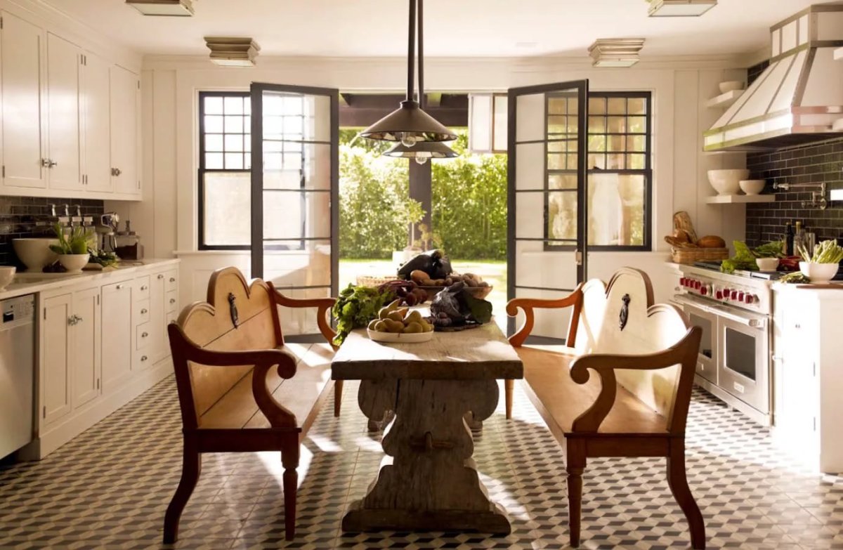 Кухня в американском стиле