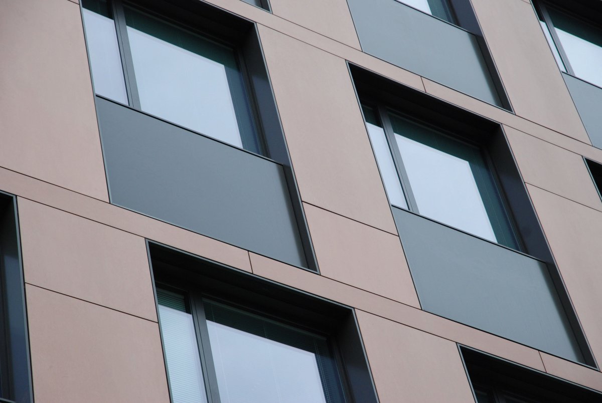 Ячеистый композит фасад