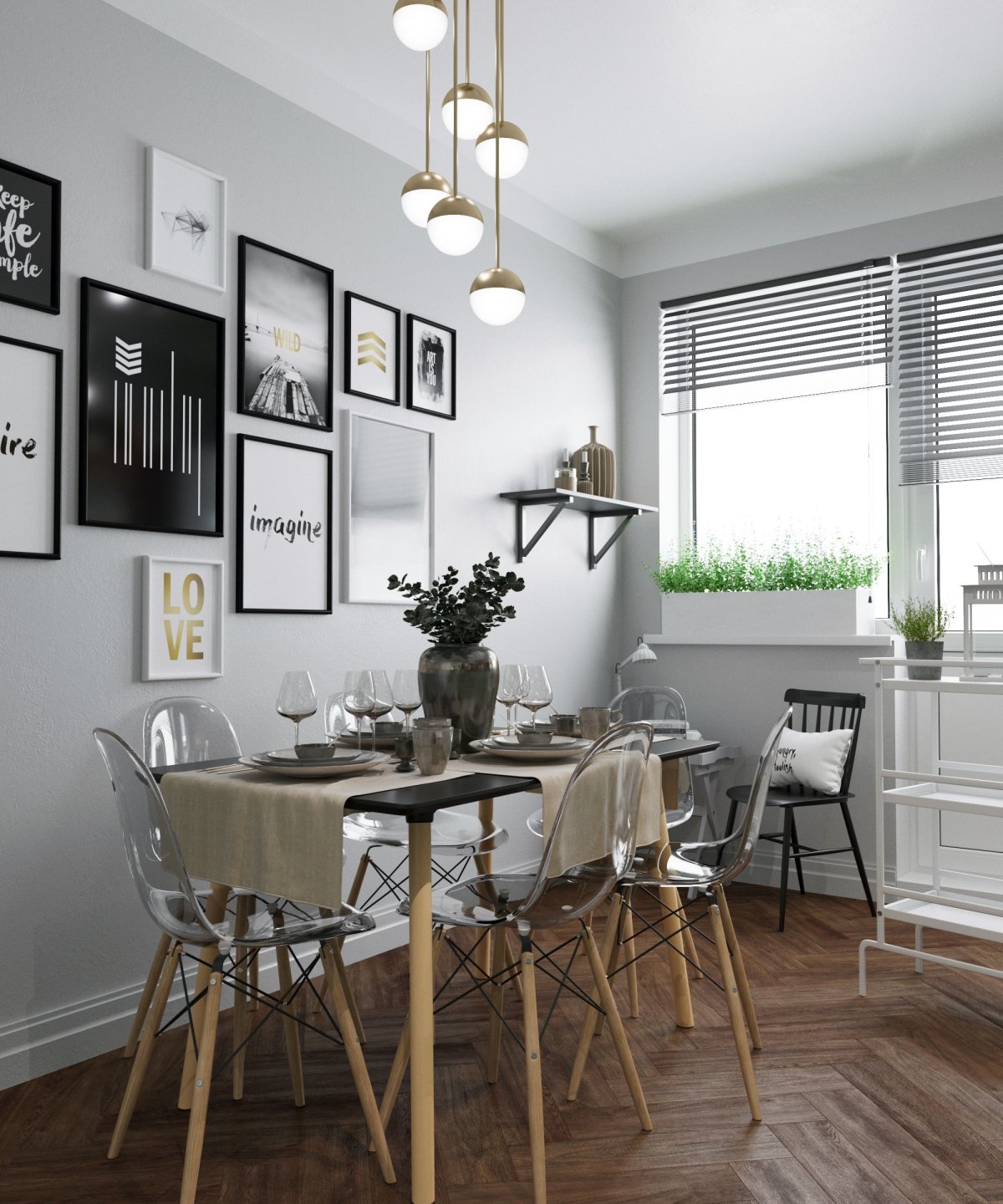 Кухня Скандинавия икеа