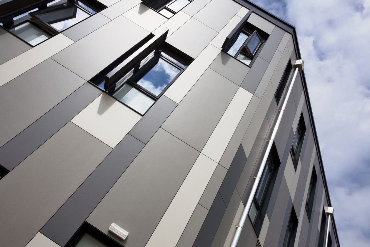 Кассетный фасад текстура