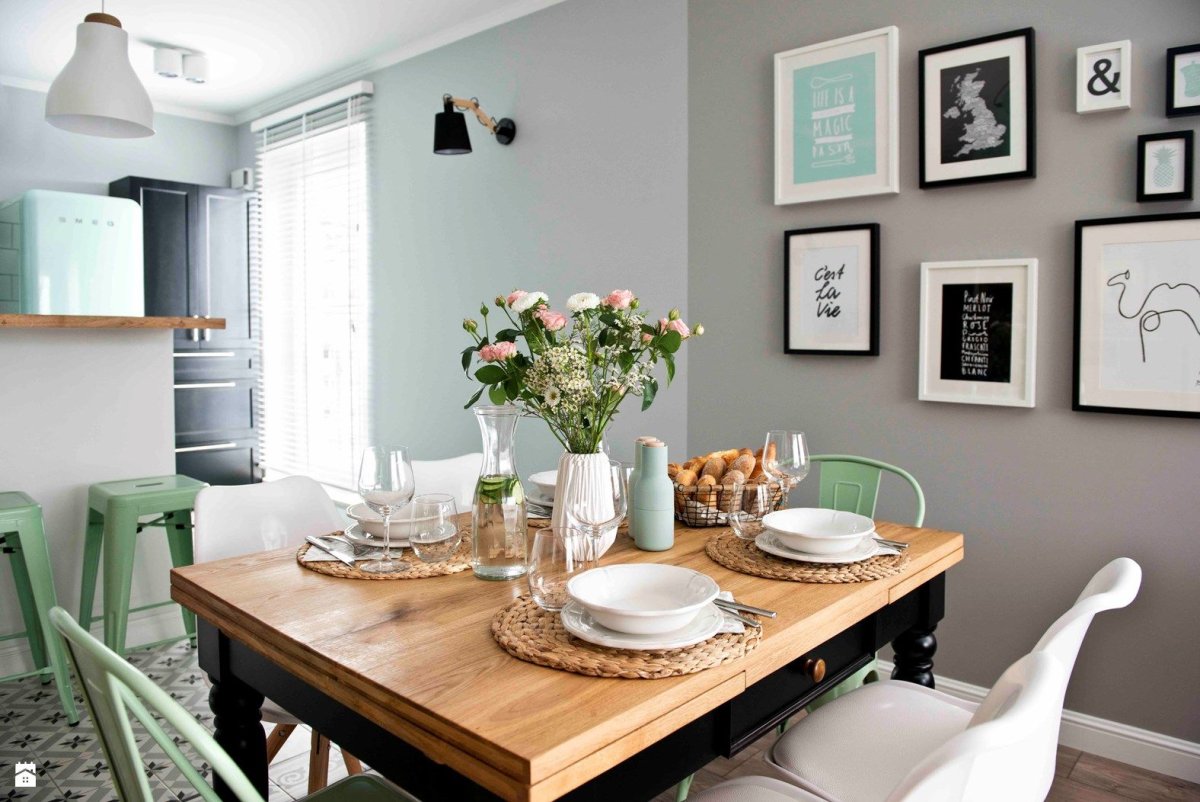 Цвет стен в столовой