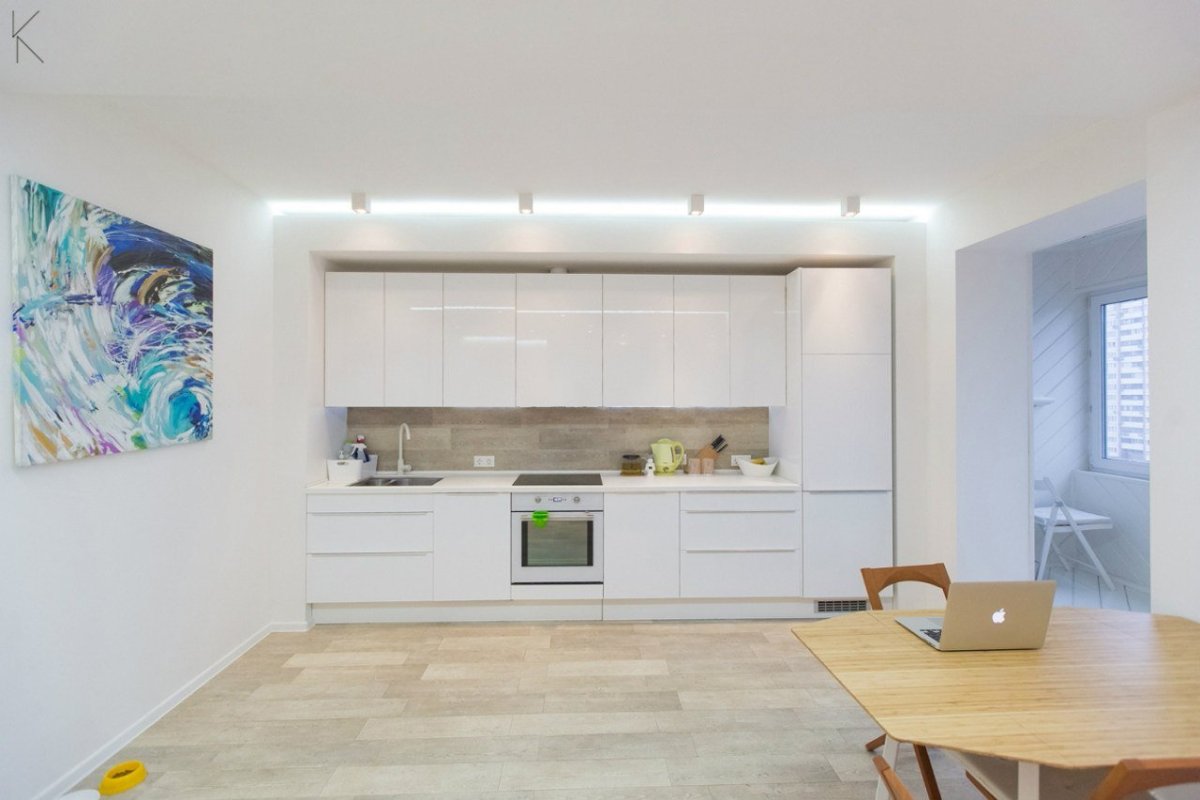 Короб для вытяжки в кухонном шкафу