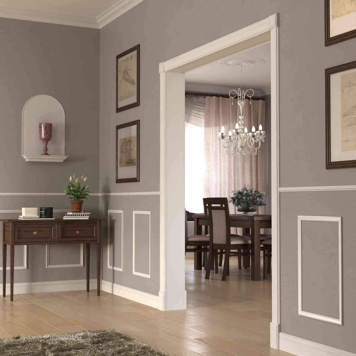 Интерьер без двери