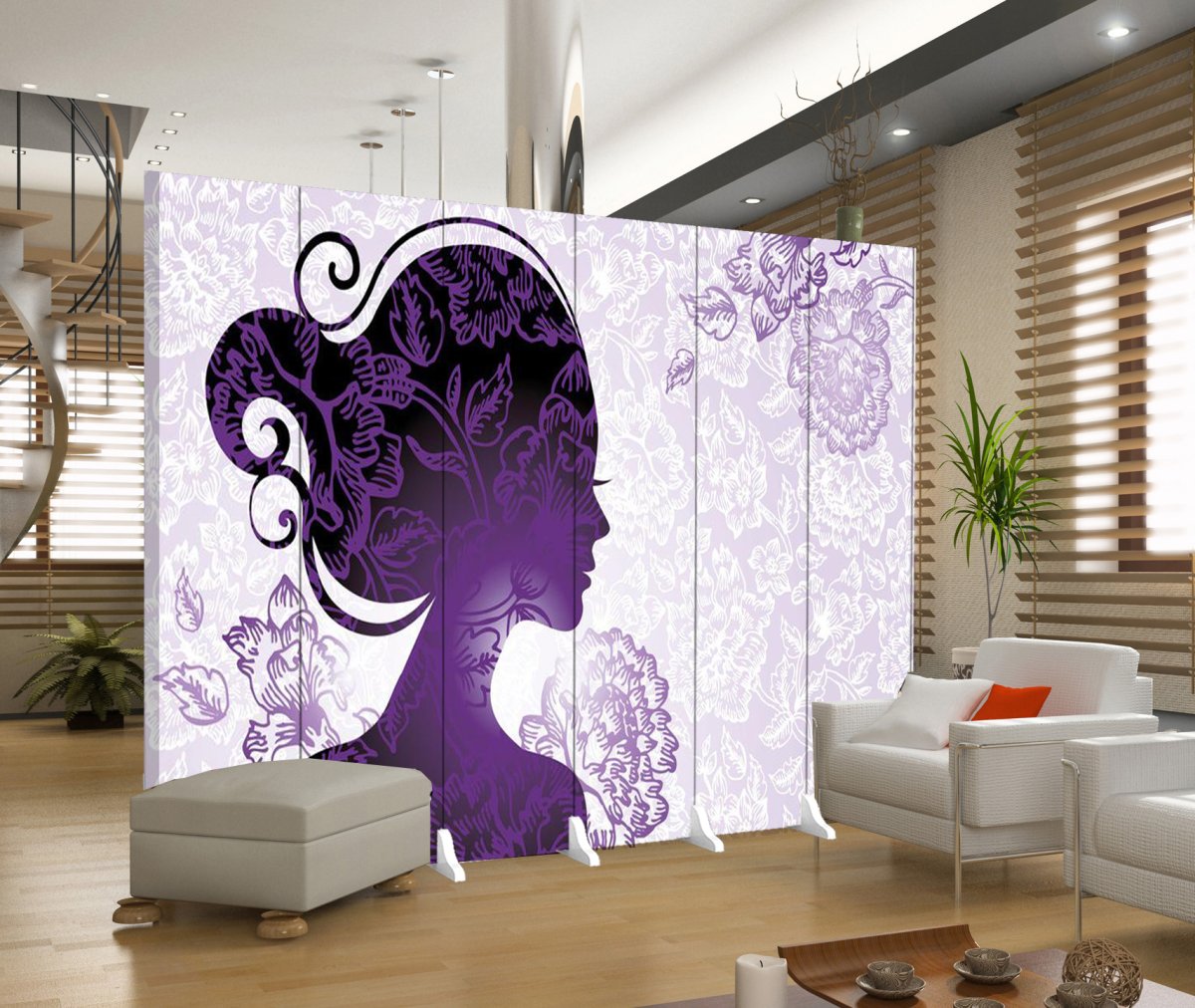 Ширма для салона красоты