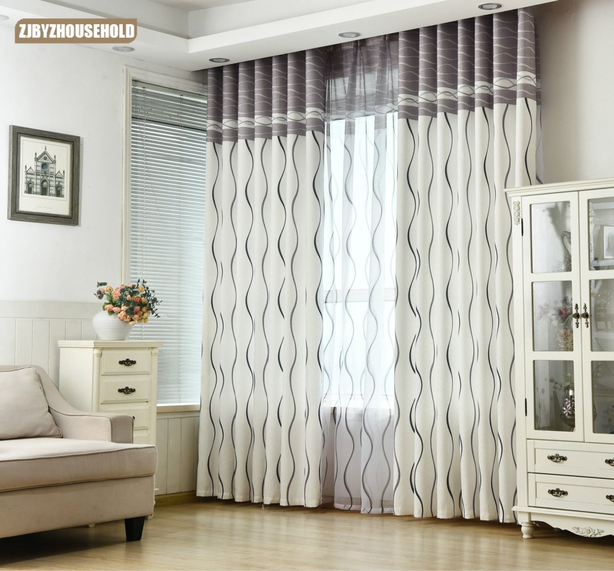 Шторы арт Паула омбре