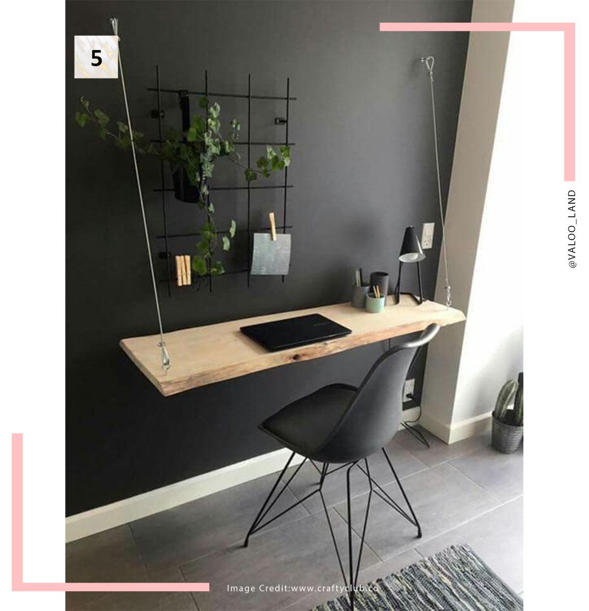 Письменный стол к стене