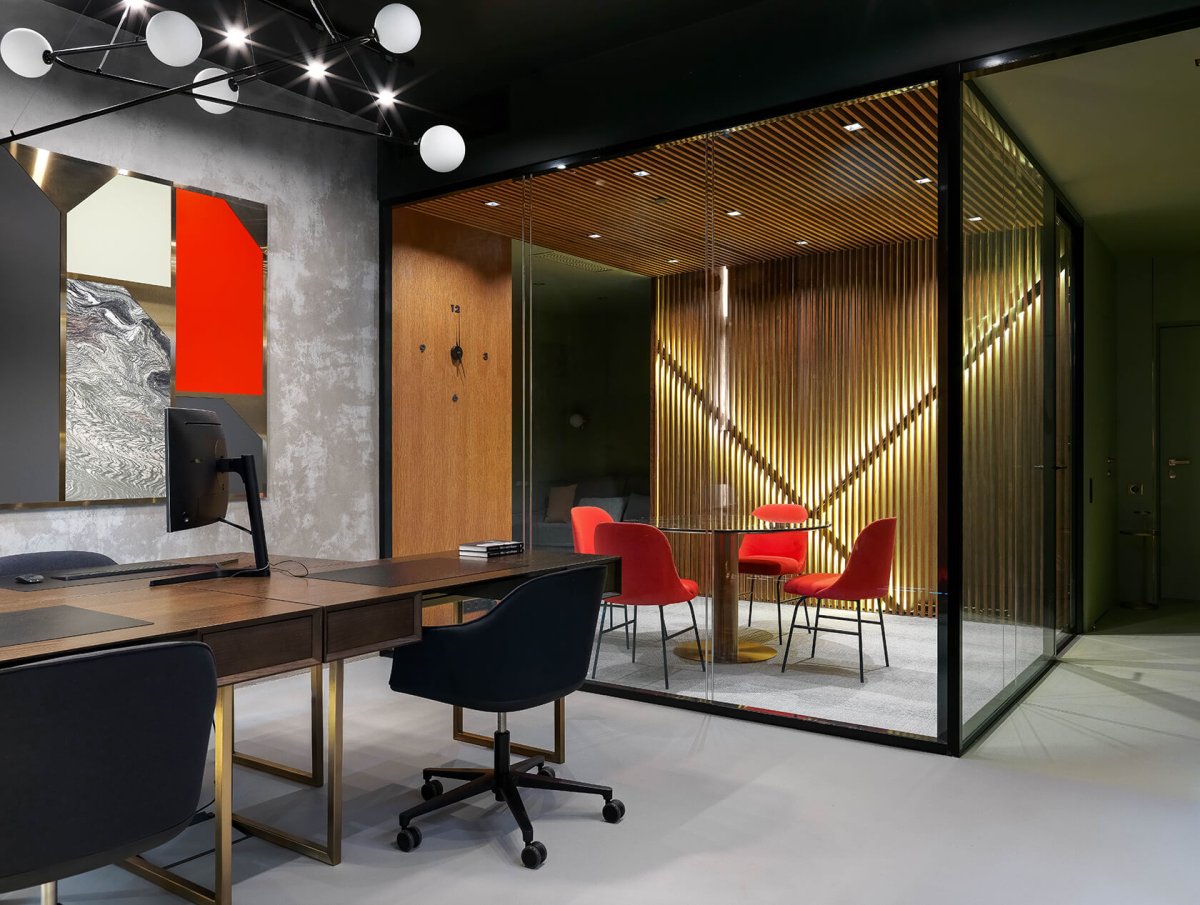 Интерьер небольшого офиса