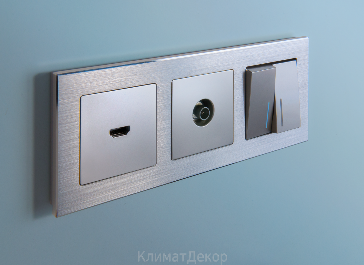 Мягкие стеновые панели синие