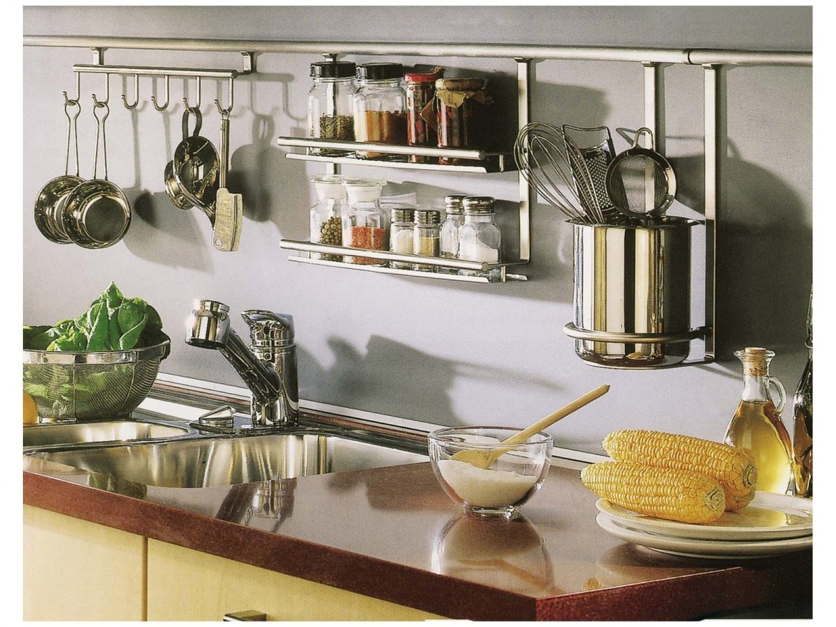 Органайзер для душа настенный 3-х ярусный алюминий