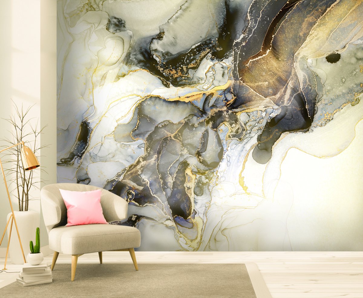 Акварельная роспись стен