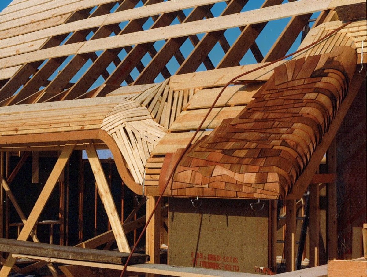 Дранка в интерьере квартиры