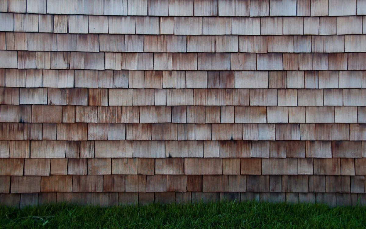 Шиндель из лиственницы для фасада