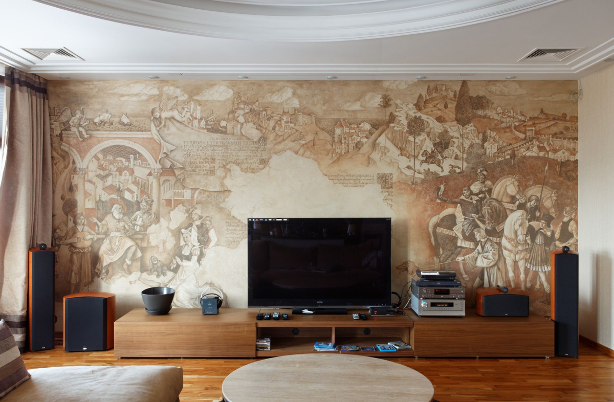 Барельеф вид на море