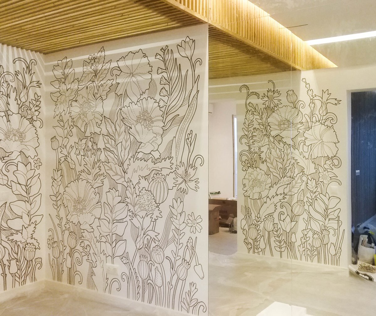 Фреска на стену