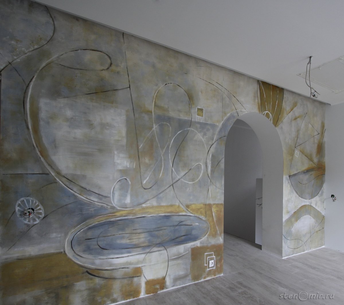 Венецианская штукатурка Бьянко Каррара