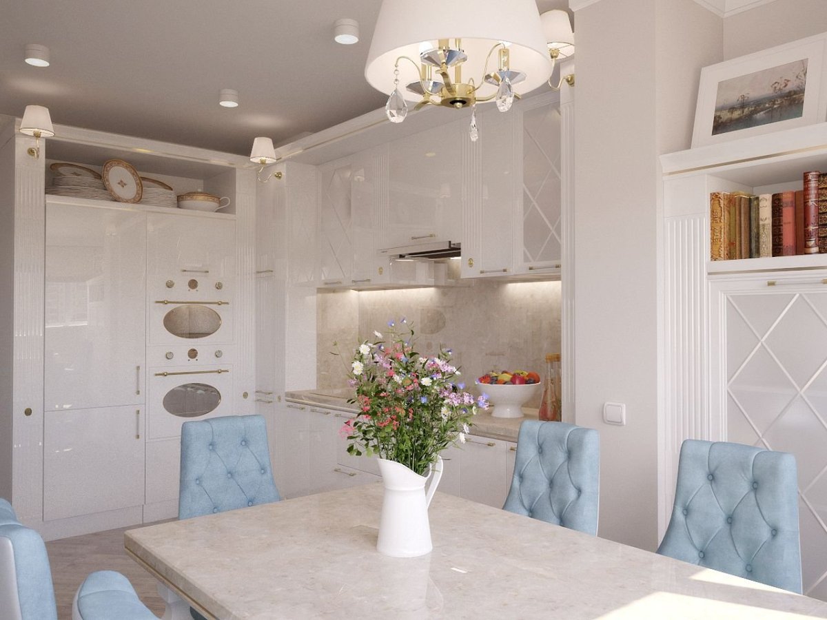 Модный интерьер кухни 2021