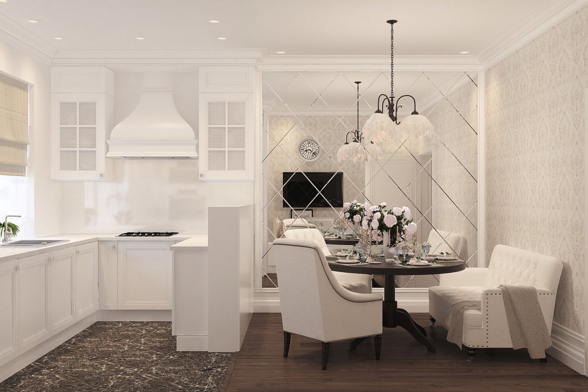 Кухня в стиле Контемпорари