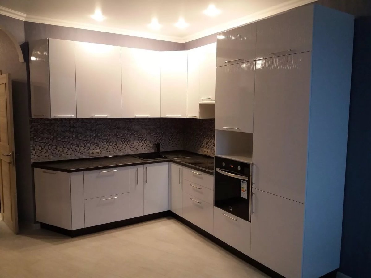 Кухня пленка глянец