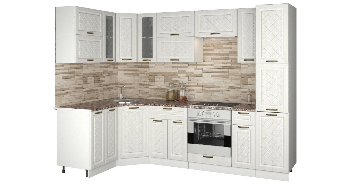 Угловой шкаф пенал на кухню