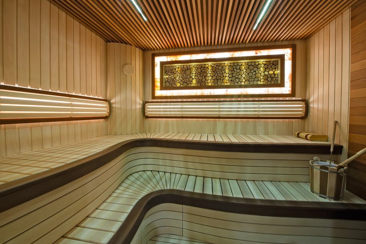 Парилка абаш соляная стена