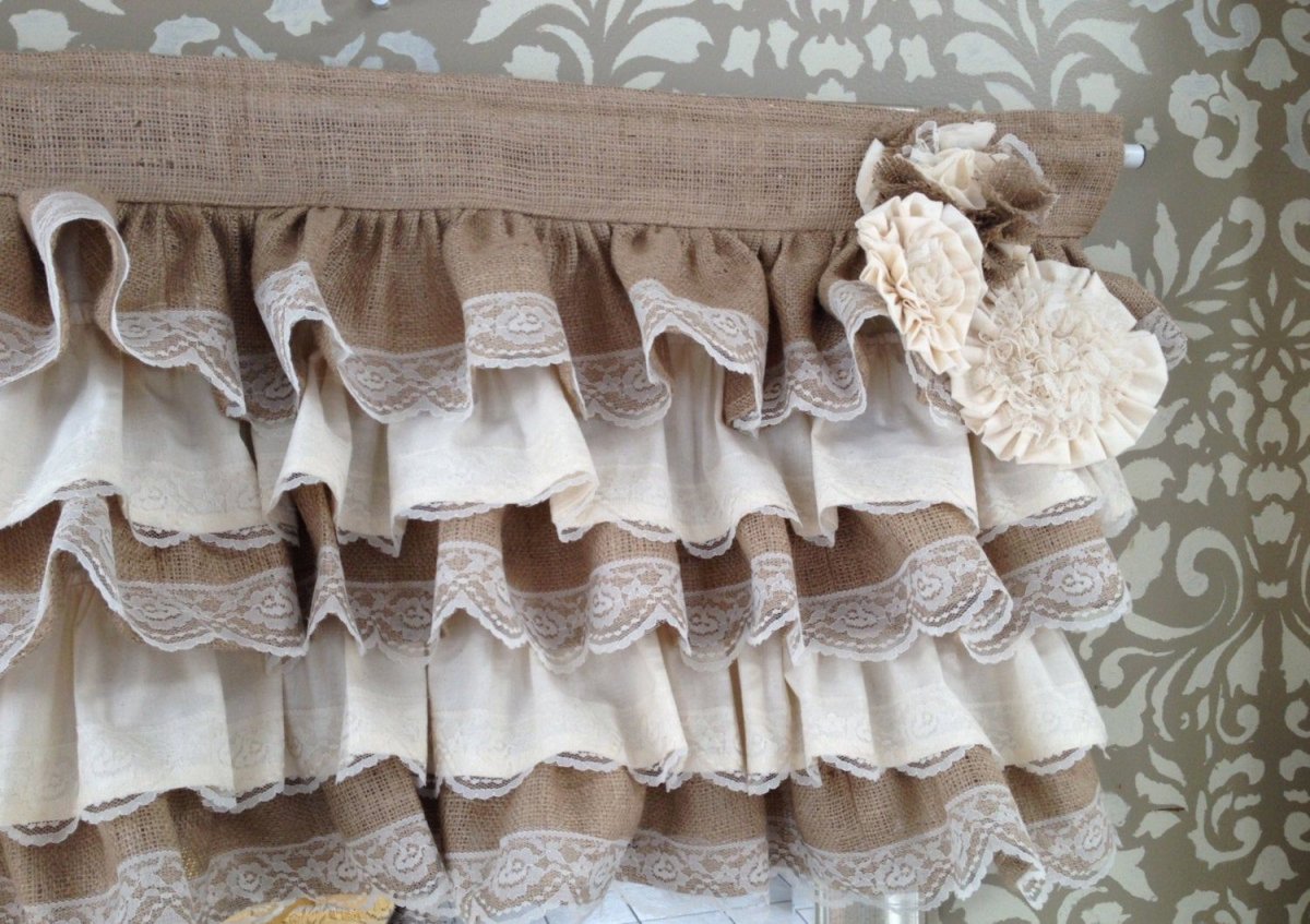 Стиль шебби Шик zanaveski